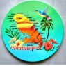 Dessous plat Martinique Carte coucher soleil