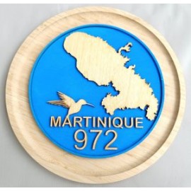 Carte Martinique 