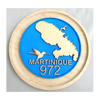 Carte Martinique 