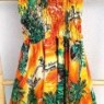 Robe tropicale orange