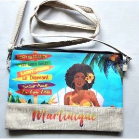 Pochette imprimée Martinique TOTEM DOUDOU